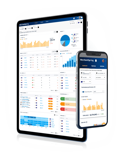 Merchantspring ipad mobile platform view